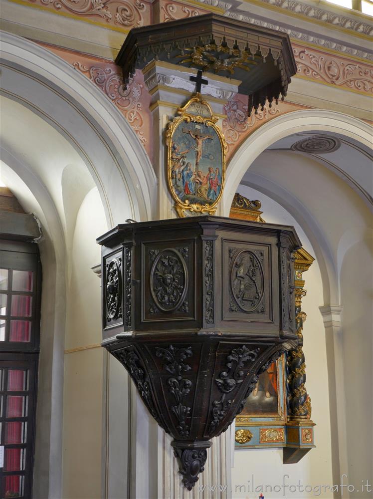 Biella (Italy) - Pulpit of the Church of San Biagio